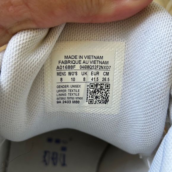 Converse All Star White High-Tops size 10 - Picture 7 of 7